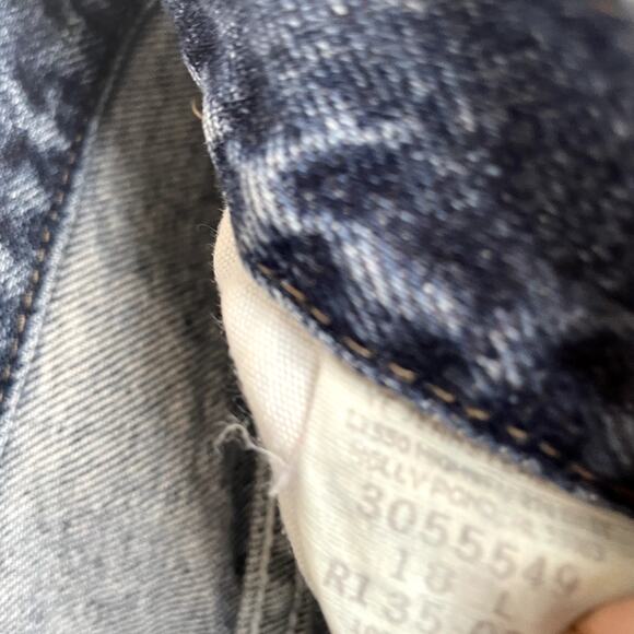 Lee Blue jeans Women size 18L 37" waist 35" inseam 14" HIGH RISE - Picture 4 of 9